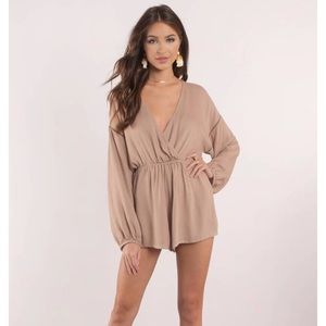 Stassi Surplice Romper